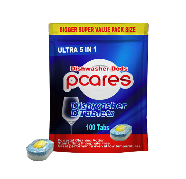 5 in 1 Dishwasher Tablets BOX /Bag 30/100 Tabs