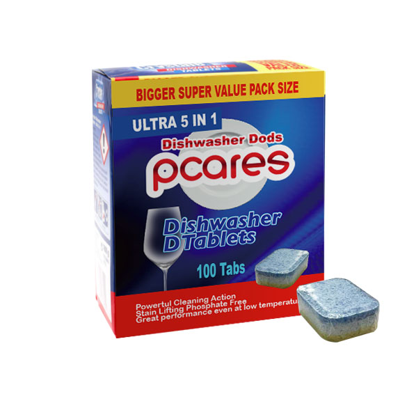 5 in 1 Dishwasher Tablets BOX /Bag 30/100 Tabs