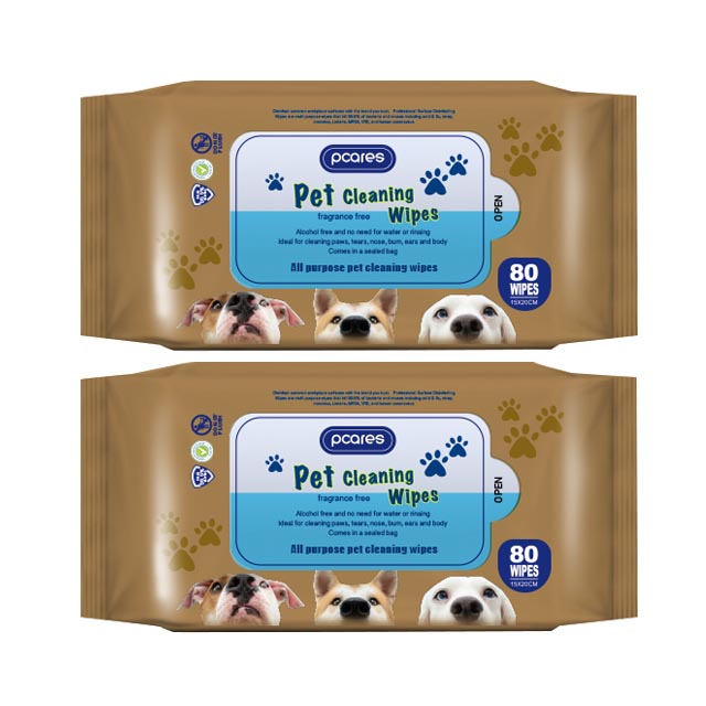 Pet Cleaning Wipes 60Wipes/80 Wipes