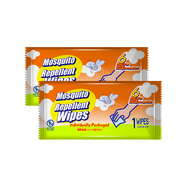 Mosquito Repellent Wipes 12 pcs
