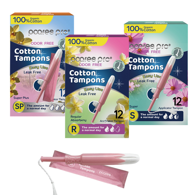 Viscose Tampon 12 Pcs （R、S、SP）