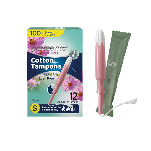Tampon With applicator 12 Pcs Super(9~12g)