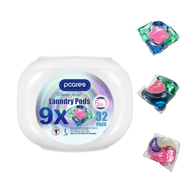 Laundry Pods Remove odor 15/25/32/55 Pods