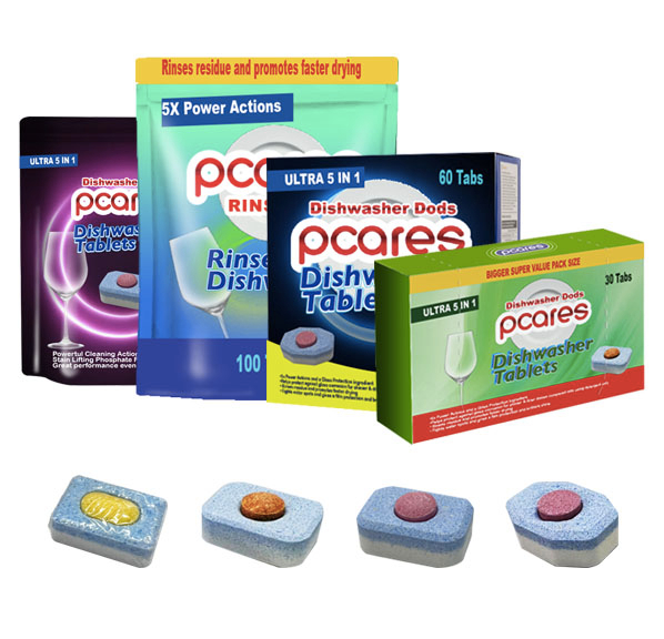 Dishwasher Tablets Bag/Box 24/30/60/100 Tabs