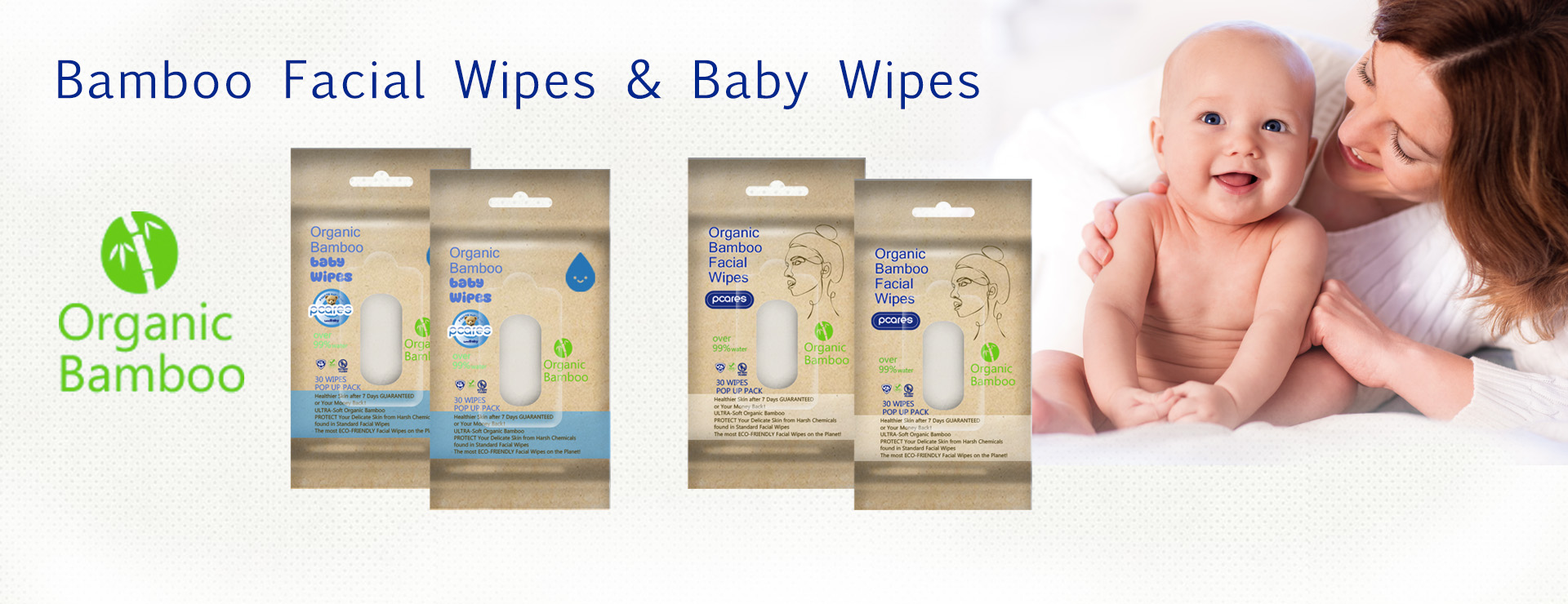 Bamboo Facial Wipes banner