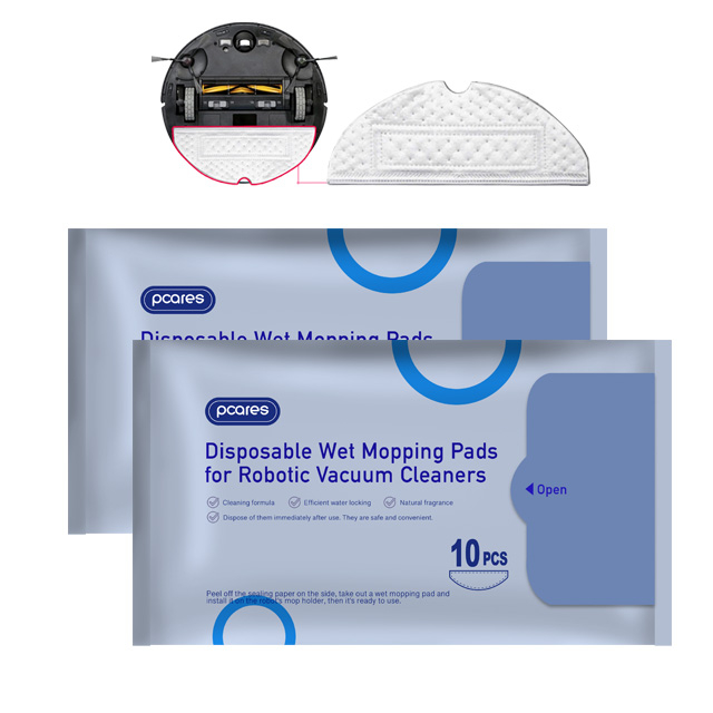 Disposable Wet Mopping Pads for Robotic Vacuum Cleaners 10PCS