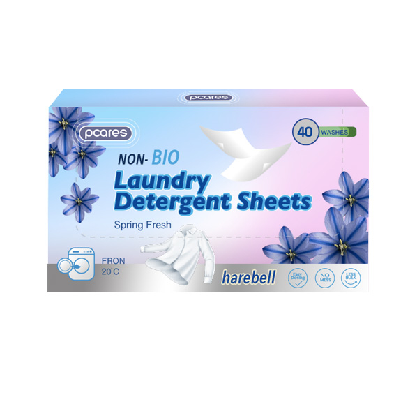 Laundry Detergent Sheets 40 Sheeth Harebell