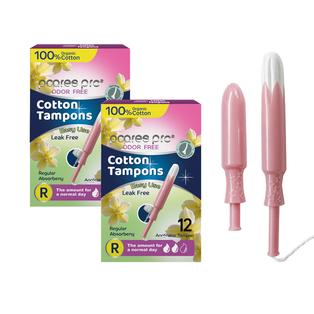 Viscose Tampon 12 Pcs Regular(6~9g)