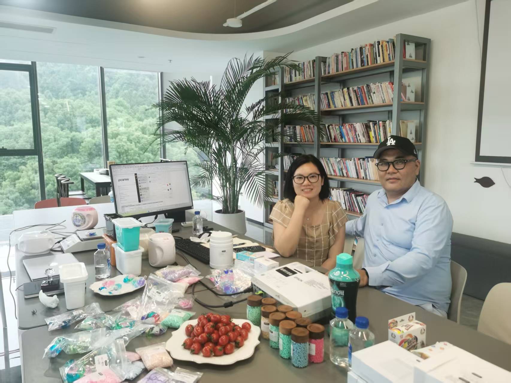 On-site order signing with Mongolian clients