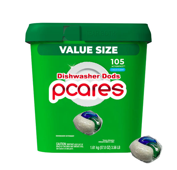 Dishwasher Pods 62/78/105 Pods