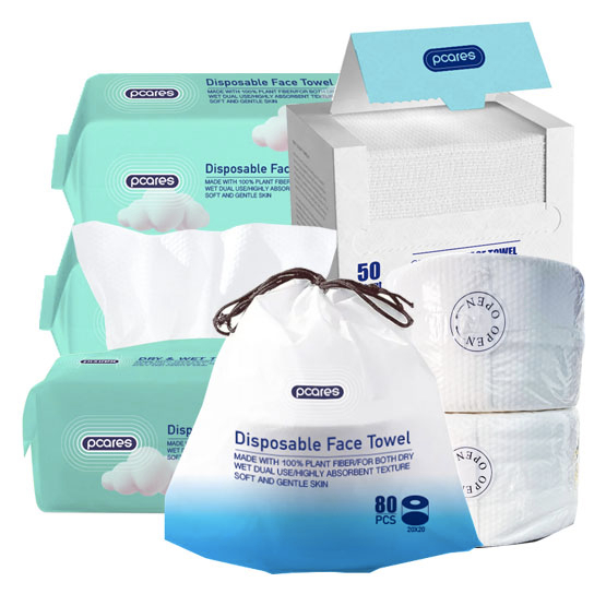 Disposable Face Towel 80 Pcs