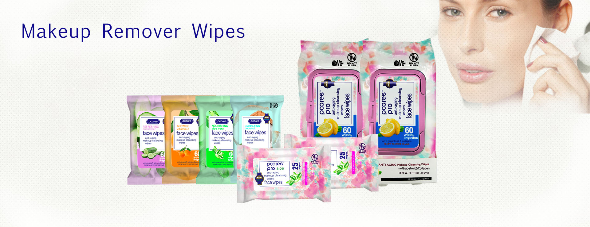 MAKEUP REMOVER WIPES banner