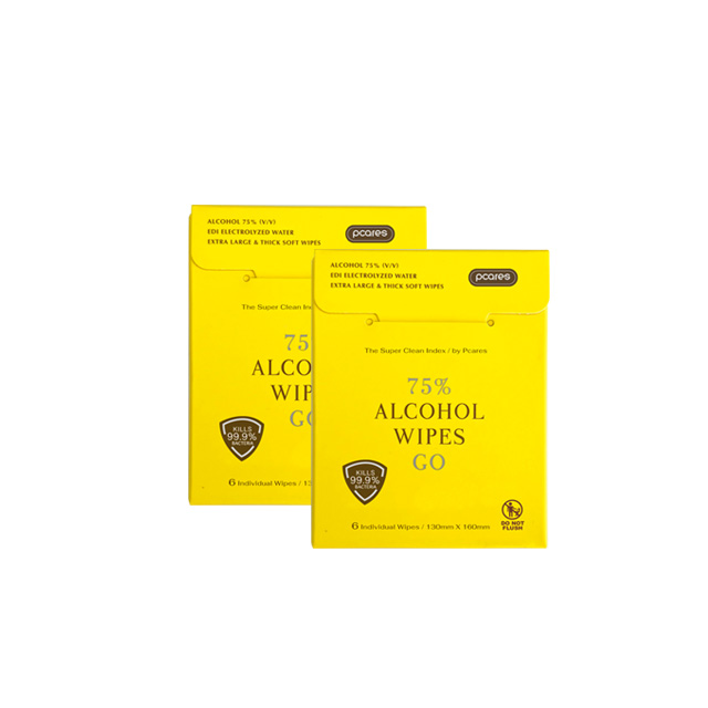 75% Alcohol Wipes Go 6pcs/box