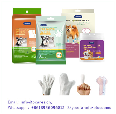 home Pet Cleaning Glove wipes