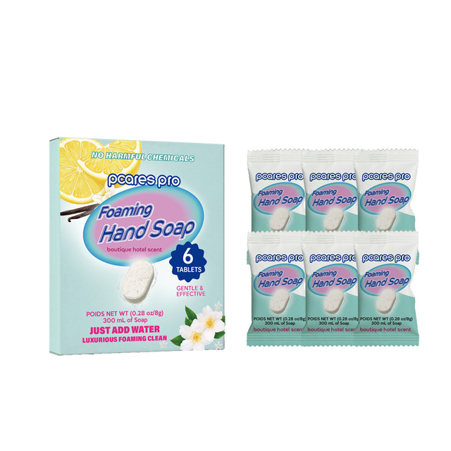 Foaming Hand Soap Tablet 6 Tablets (boutique hotel scent)